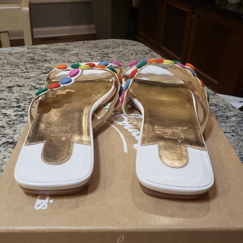 New Christian Louboutin Smarta Slide Sandal size 37 - Picture 6 of 12